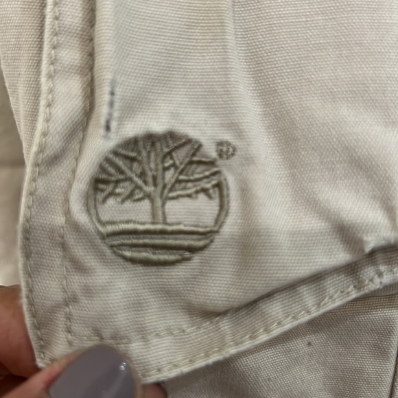 Timberland Men’s Vintage Pleated Cargo Shorts Size 32 - Picture 2 of 5